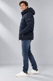 GUBBOTTO UOMO RIFLE IMBOTTITO CAPPUCCIO ZIP TASCHE ART. RFGB861