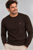 MAGLIONE UOMO BEVERLY HILLS POLO CLUB BASICO GIRO COLLO LOGO ART. M451033
