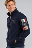 FELPA UOMO SAI AMBROSINI FULL ZIP FELPATA TASCHE ART. ARI6FP011565U