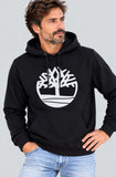 FELPA UOMO TIMBERLAND FELPATA STAMPA CAPPUCCIO TASCHE ART.TBC0YH9T