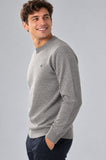 MAGLIONE UOMO NAVIGARE GIROCOLLO BASICO LOGO ART. NJ1601
