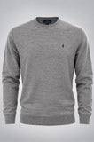 MAGLIONE UOMO NAVIGARE GIROCOLLO BASICO LOGO ART. NJ1601