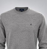 MAGLIONE UOMO NAVIGARE GIROCOLLO BASICO LOGO ART. NJ1601