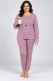 PIGIAMA DONNA RENATO BALESTRA TAGLIE OVER SERAFINO INTERLOK COTONE ART. RI651C