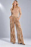 PANTALONE DONNA BARBARELLA EFFETTO SCAMOSCIATO ART.1232P
