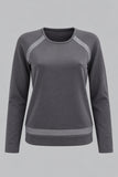 FELPA DONNA BARBARELLA GIROCOLLO LUREX POLSINI ART.1273M
