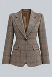 GIACCA DONNA GRIFFAY A QUADRI BOTTONE ART.DGP7481