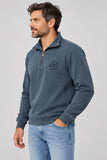 FELPA UOMO TIFFOSI MEZZA ZIP FELPATA REGULAR ART,10068141