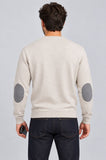 MAGLIONE UOMO SPORTING MARE GIROCOLLO TOPPE LANA ART. 2220/80