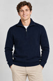 MAGLIONE UOMO SPORTING MARE MEZZA ZIP LANA ART. 2600/30Z