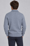 MAGLIONE UOMO SPORTING MARE MEZZA ZIP LANA ART. 2280/30Z
