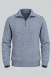 MAGLIONE UOMO SPORTING MARE MEZZA ZIP LANA ART. 2280/30Z