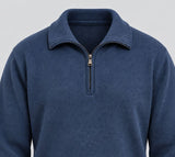 MAGLIONE UOMO SPORTING MARE TAGLIE OVER MEZZA ZIP LANA ART. 2600/30ZOS