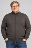 MAGLIONE UOMO SPORTING MARE TAGLIE OVER FULL ZIP LANA ART. 3350/170ZOS