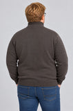MAGLIONE UOMO SPORTING MARE TAGLIE OVER FULL ZIP LANA ART. 3350/170ZOS