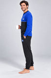 PIGIAMA UOMO INTER SERAFINO POLSINI CALDO COTONE ART. T10 1225
