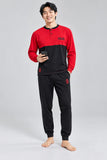 PIGIAMA UOMO MILAN SERAFINO POLSINI CALDO COTONE ART. T10 1235