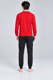 PIGIAMA UOMO MILAN SERAFINO POLSINI CALDO COTONE ART. T10 1235