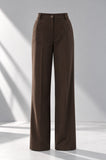PANTALONI DONNA GRIFFAY PALAZZO ZIP E BOTTONE ART.DGF7450