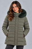 GIACCONE DONNA TALENTI  CON CAPUCCIO  RIMOVIBILE ART.TB401