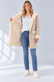 CAPPOTTO DONNA VIRGINIABLU ECOMONTONE CAPPUCCIO TASCHE ART. BABE-14L