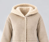 CAPPOTTO DONNA VIRGINIABLU ECOMONTONE CAPPUCCIO TASCHE ART. BABE-14L
