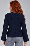 MAGLIONE DONNA RIVA TRICOT LAVORATO TRECCE ART.B5153308