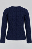 MAGLIONE DONNA RIVA TRICOT LAVORATO TRECCE ART.B5153308