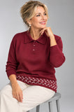 MAGLIONE POLO ANNALISA BINETTI MISTO LANA DONNA ART 2654