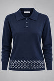 MAGLIONE POLO ANNALISA BINETTI MISTO LANA DONNA ART 2654