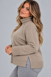 MAGLIONE DONNA GAIA B OVER DOLCEVITA BRILLANTINI ART.416