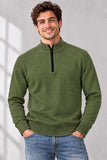 MAGLIONE UOMO COVERI LUPETTO MEZZA ZIP VISCOSA ART. TR5291