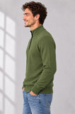 MAGLIONE UOMO COVERI LUPETTO MEZZA ZIP VISCOSA ART. TR5291