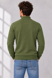 MAGLIONE UOMO COVERI LUPETTO MEZZA ZIP VISCOSA ART. TR5291