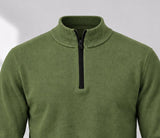 MAGLIONE UOMO COVERI LUPETTO MEZZA ZIP VISCOSA ART. TR5291