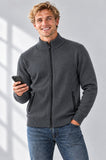 MAGLIONE UOMO COVERI FULL ZIP TASCHE VISCOSA ART. TR5292