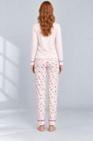 PIGIAMA DONNA ENRICO COVERI SERAFINO INTERLOK COTONE ART. EP6307
