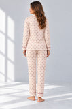 PIGIAMA DONNA ENRICO COVERI APERTO TASCHINO INTERLOK COTONE ART. EP6302