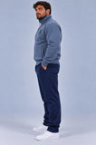 TUTA UOMO CAMPAGNOLO TAGLIE OVER COMPLETO DUE PEZZI FULL ZIP ART.8Q78598
