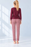 PIGIAMA DONNA ENRICO COVERI SERAFINO INTERLOK COTONE ART. EP6295