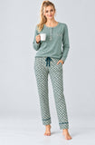 PIGIAMA DONNA ENRICO COVERI SERAFINO INTERLOK COTONE ART. EP6295