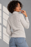 MAGLIONE DONNA VALERIE LANA MERINO DOLCEVITA ART.1318