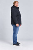 GIACCONE UOMO SEA BARRIER TAGLIE OVER IMBOTTITO CAPPUCCIO TASCHE ART. CONF-WHARTON-16M