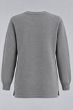 MAGLIONE DONNA GAIA B OVER LAVORATO GIROCOLLO ART.402