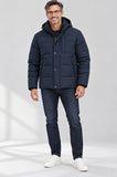GIACCONE UOMO SEA BARRIER IMBOTTITO CAPPUCCIO TASCHE ZIP ART. CARACALLA-98C