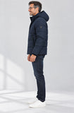 GIACCONE UOMO SEA BARRIER IMBOTTITO CAPPUCCIO TASCHE ZIP ART. CARACALLA-98C