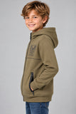 FELPA RAGAZZINO LOSAN FULL ZIP CAPPUCCIO ART.L26WBO513