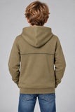 FELPA RAGAZZINO LOSAN FULL ZIP CAPPUCCIO ART.L26WBO513