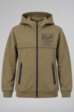 FELPA RAGAZZINO LOSAN FULL ZIP CAPPUCCIO ART.L26WBO513