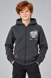 FELPA RAGAZZINO LOSAN FULL ZIP CAPPUCCIO ART.L26WBO
